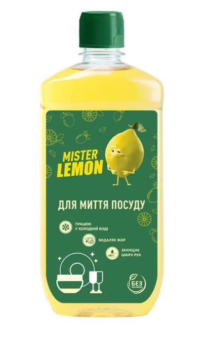 Гель для миття посуду Mister LEMON Гірчиця 500мл